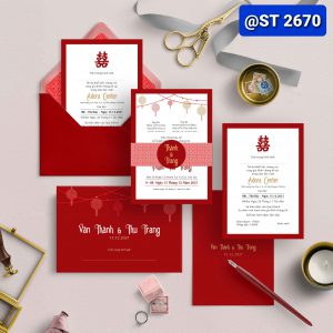 Thiệp cưới 2670