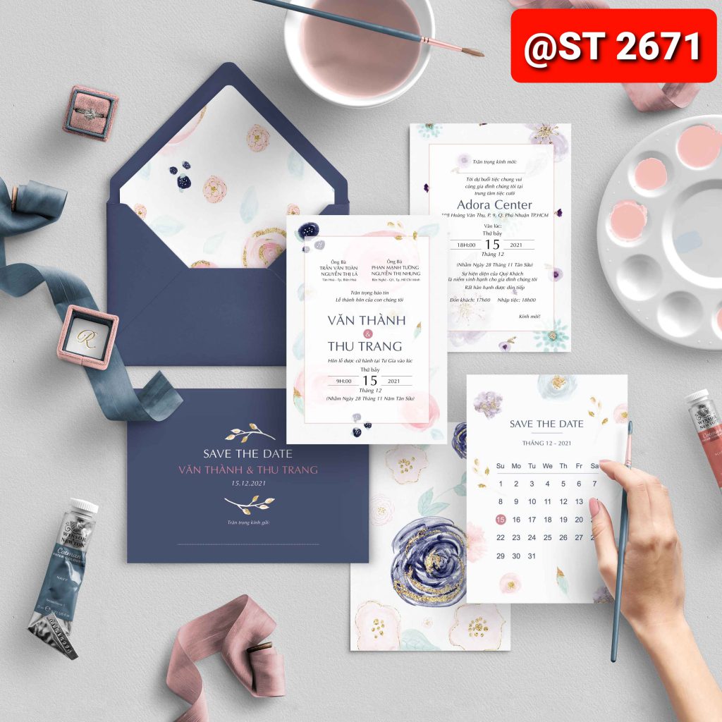 Thiệp cưới 2671
