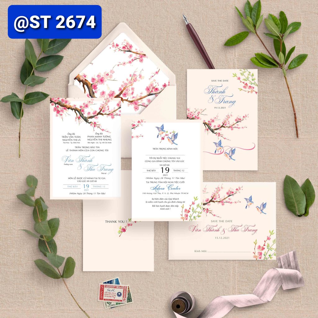 Thiệp cưới 2674