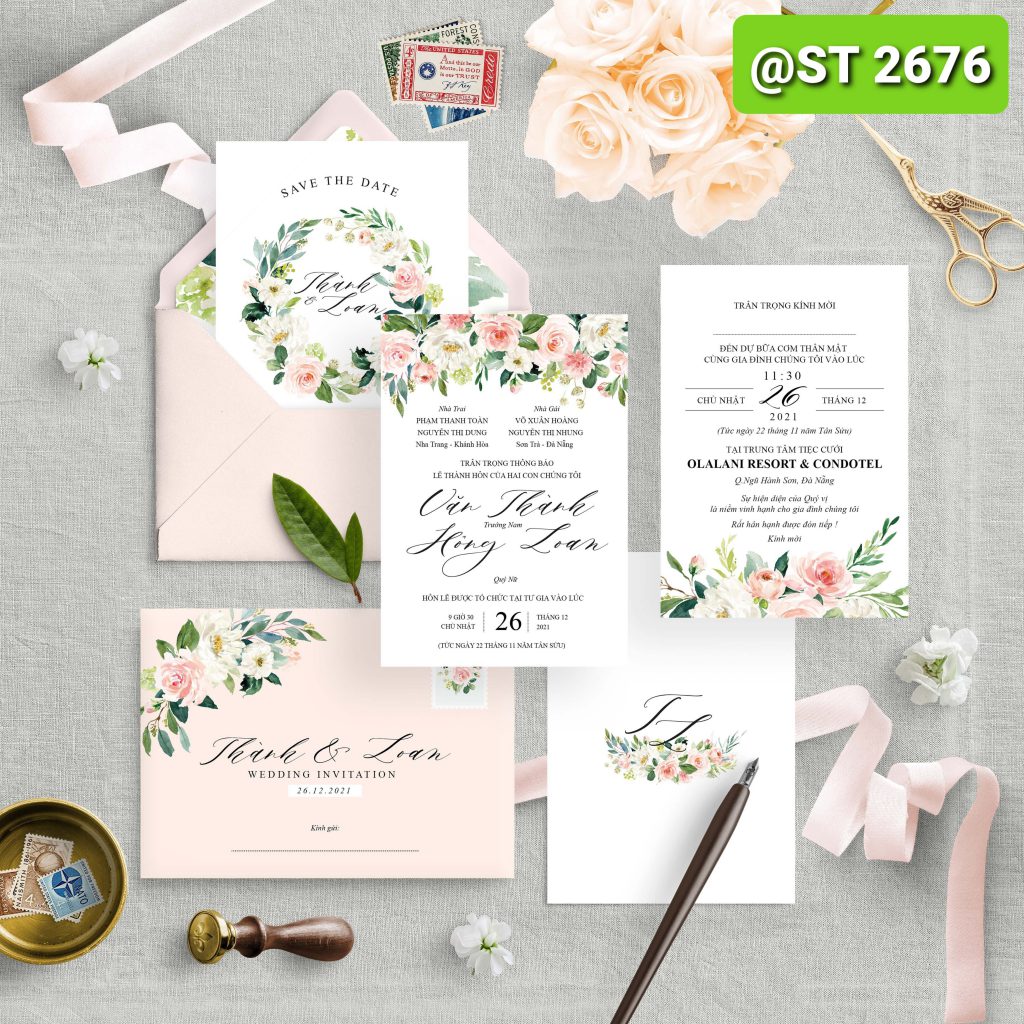 Thiệp cưới 2676