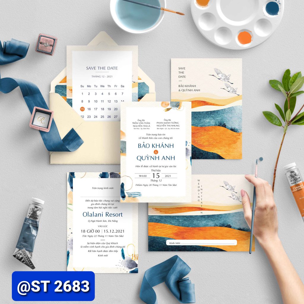 Thiệp cưới 2683