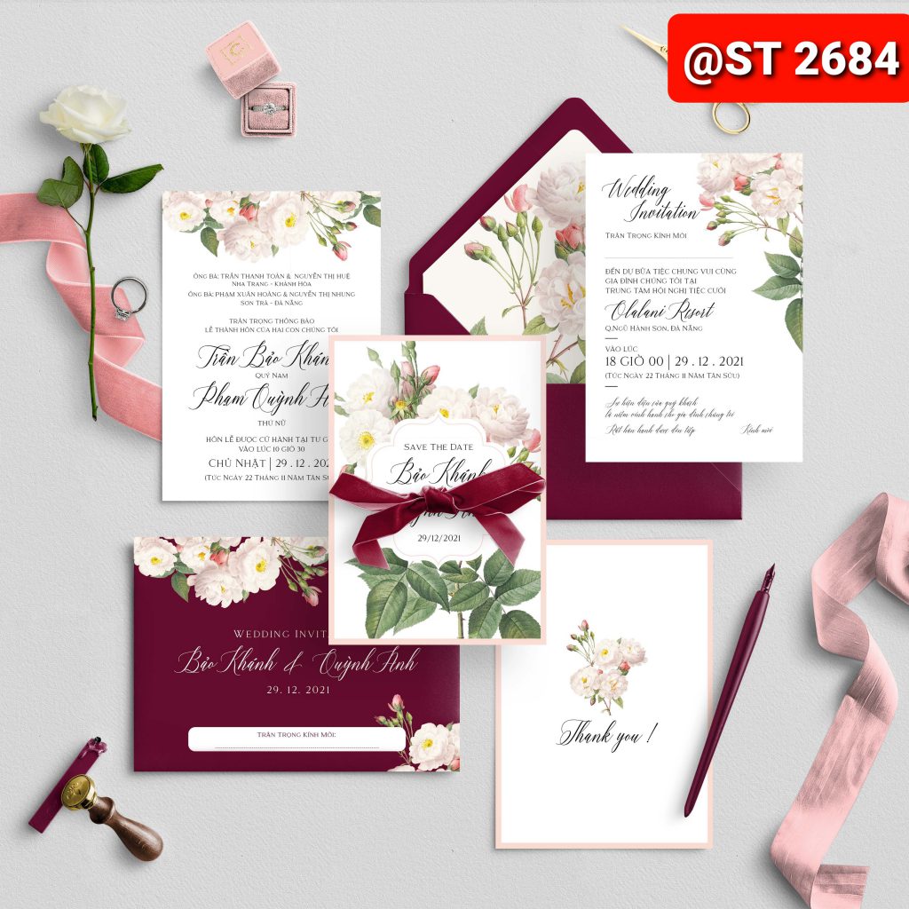 Thiệp cưới 2684