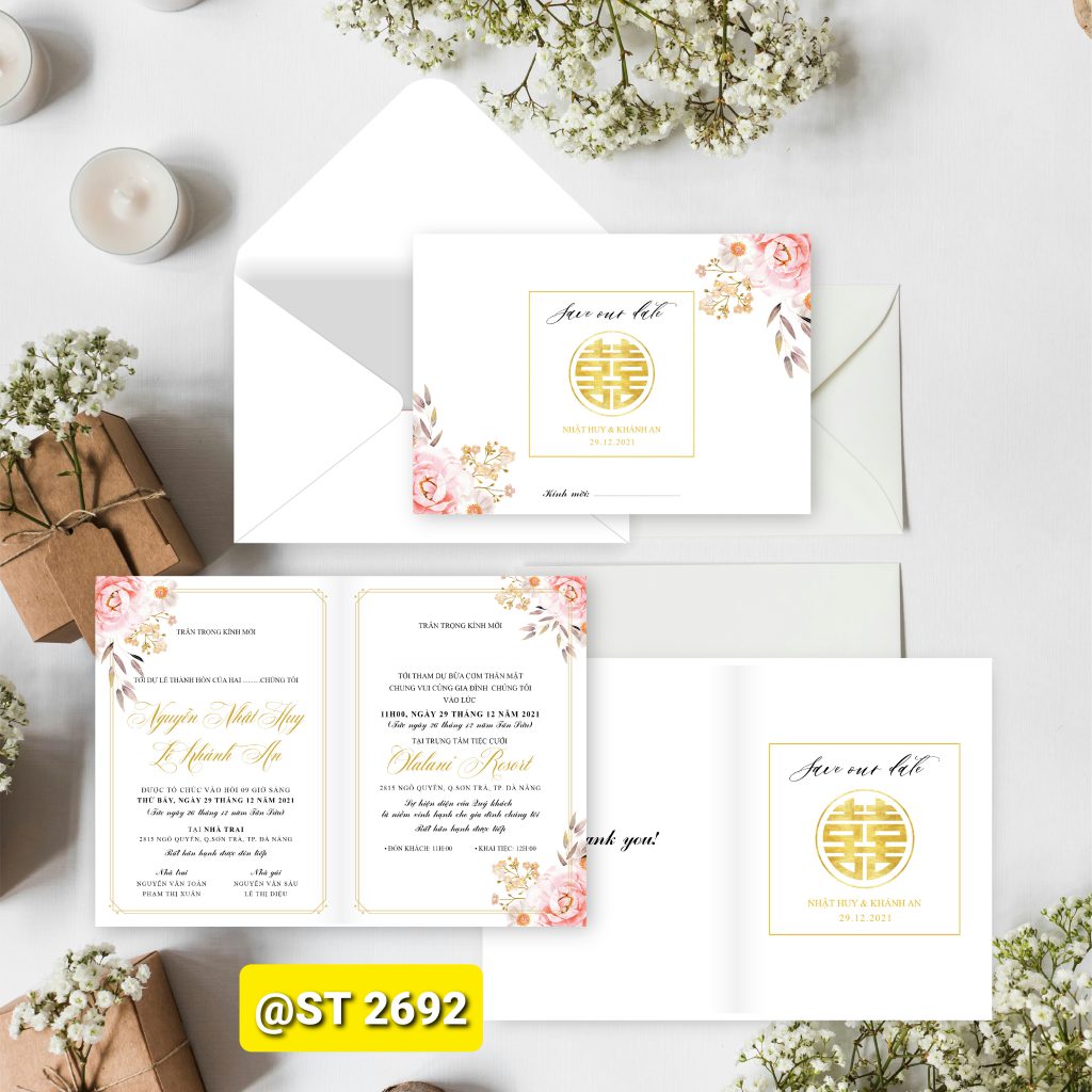 Thiệp cưới 2692
