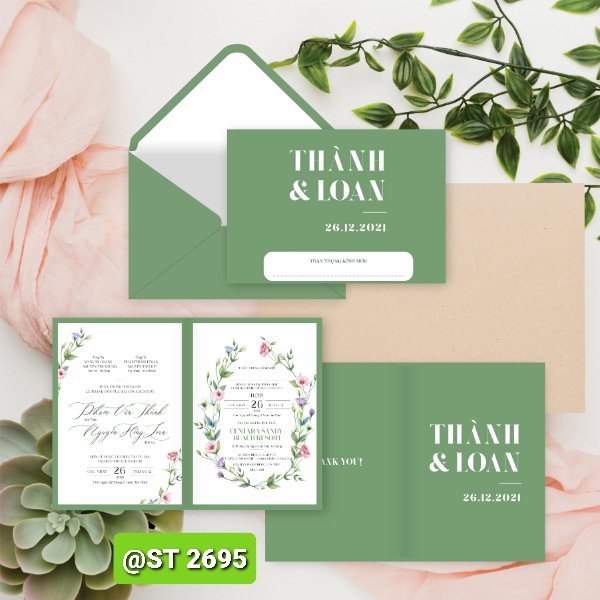 Thiệp cưới 2695