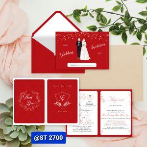 Thiệp cưới 2700