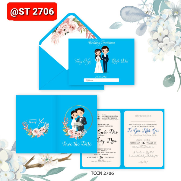 Thiệp cưới 2706