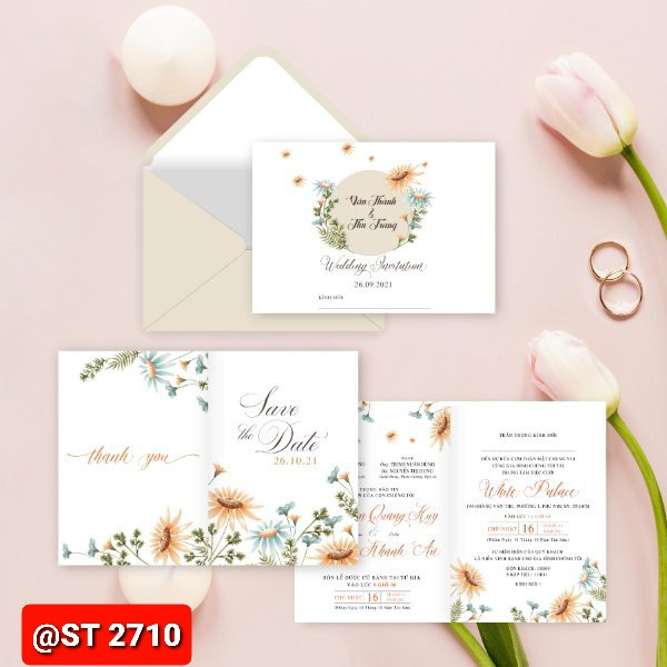 Thiệp cưới 2710