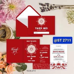 Thiệp cưới 2711