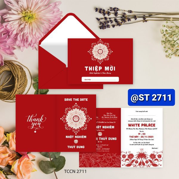 Thiệp cưới 2711