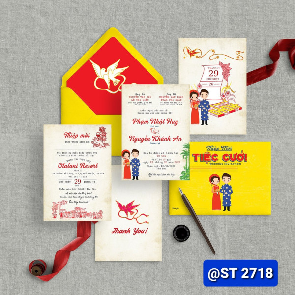 Thiệp cưới 2718