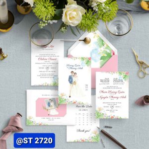 Thiệp cưới 2720
