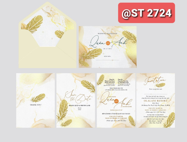 Thiệp cưới 2724
