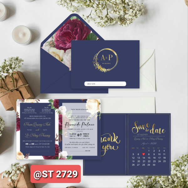 Thiệp cưới 2729