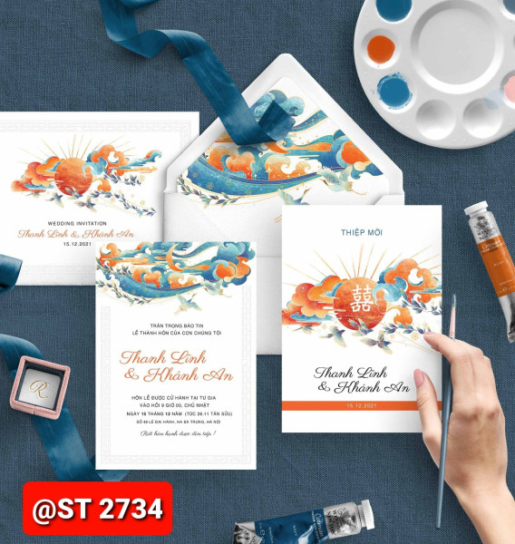 Thiệp cưới 2734