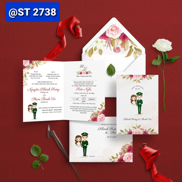 Thiệp cưới 2738