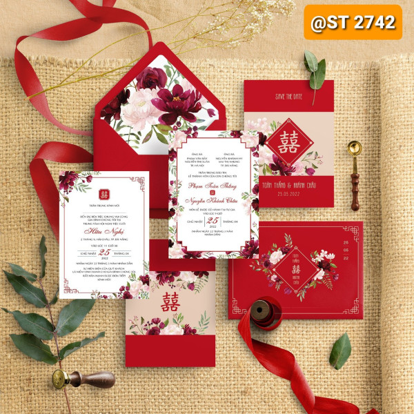 Thiệp cưới 2742