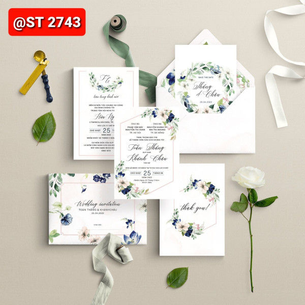 Thiệp cưới 2743
