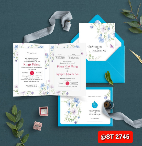 Thiệp cưới 2745