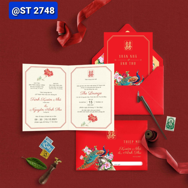 Thiệp cưới 2748