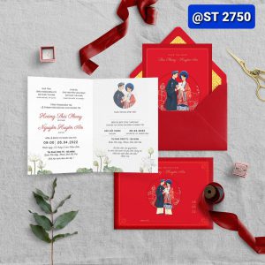 Thiệp cưới 2750