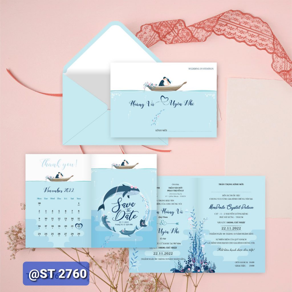 Thiệp cưới 2760
