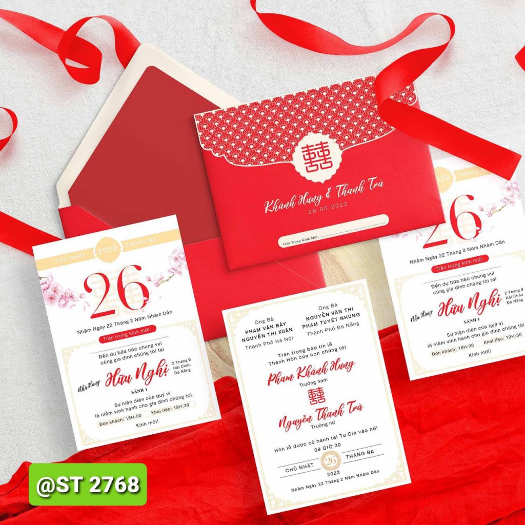 Thiệp cưới 2768