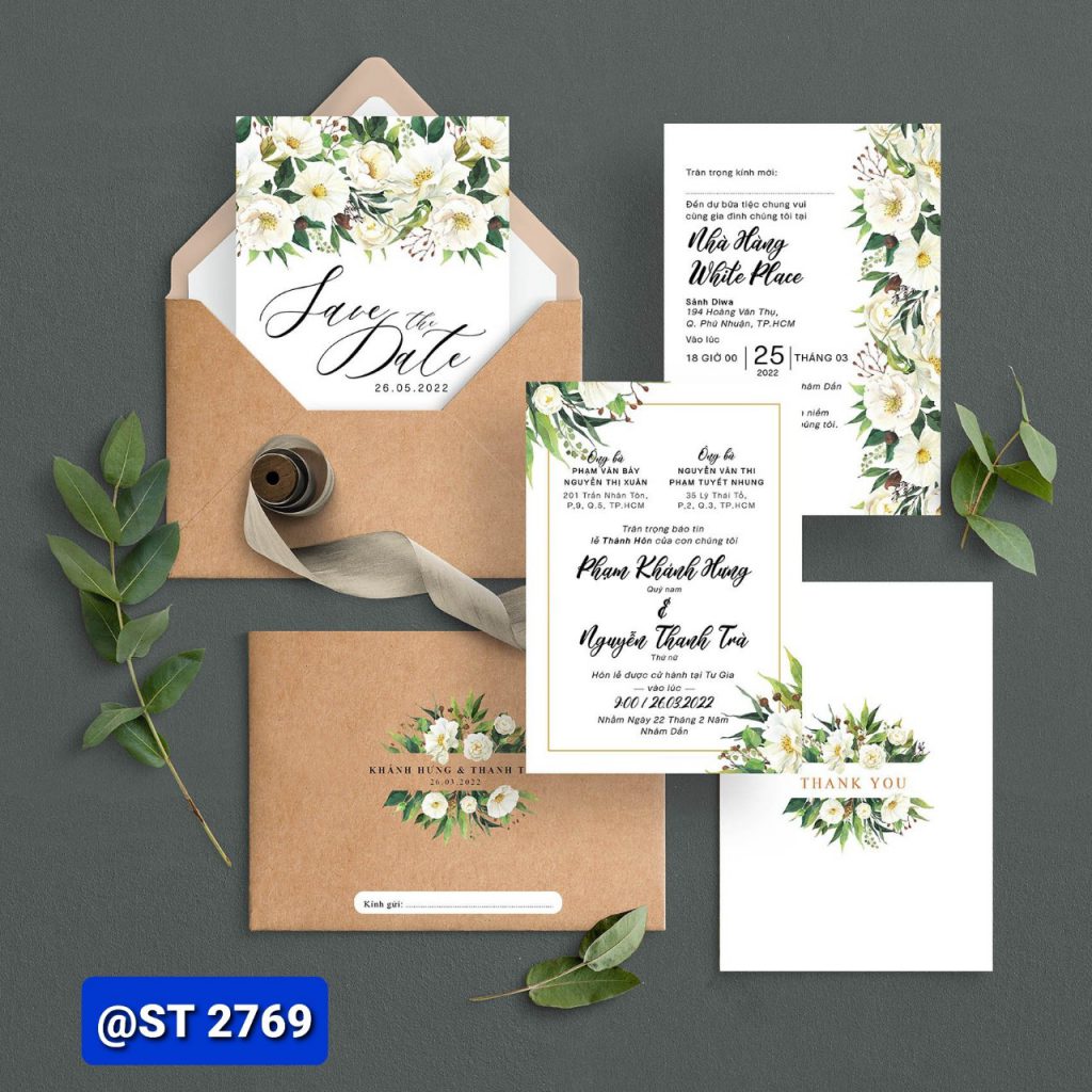 Thiệp cưới 2769
