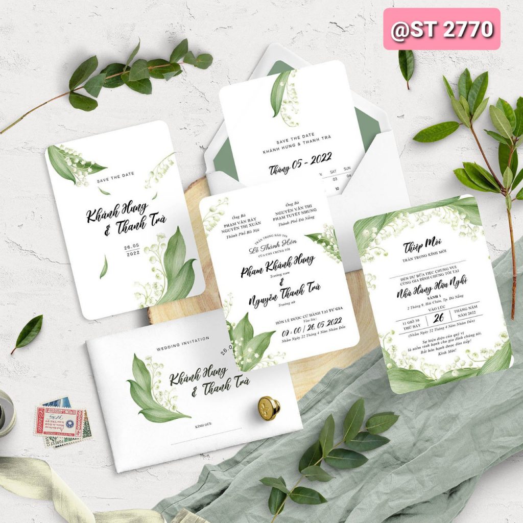 Thiệp cưới 2770