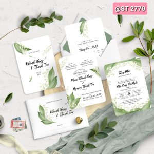 Thiệp cưới 2770