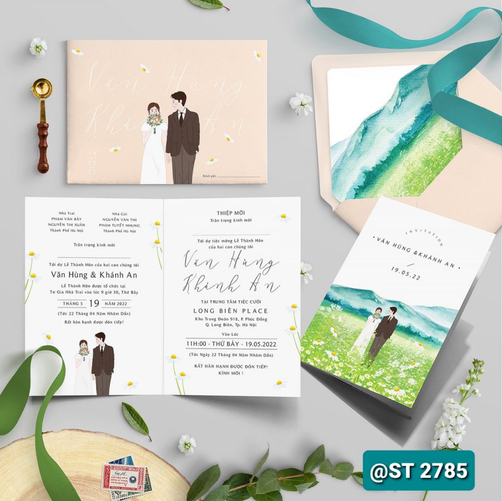 Thiệp cưới 2785