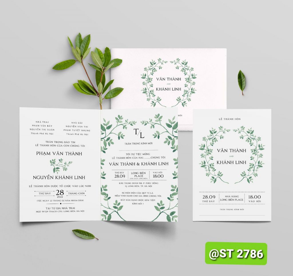 Thiệp cưới 2786