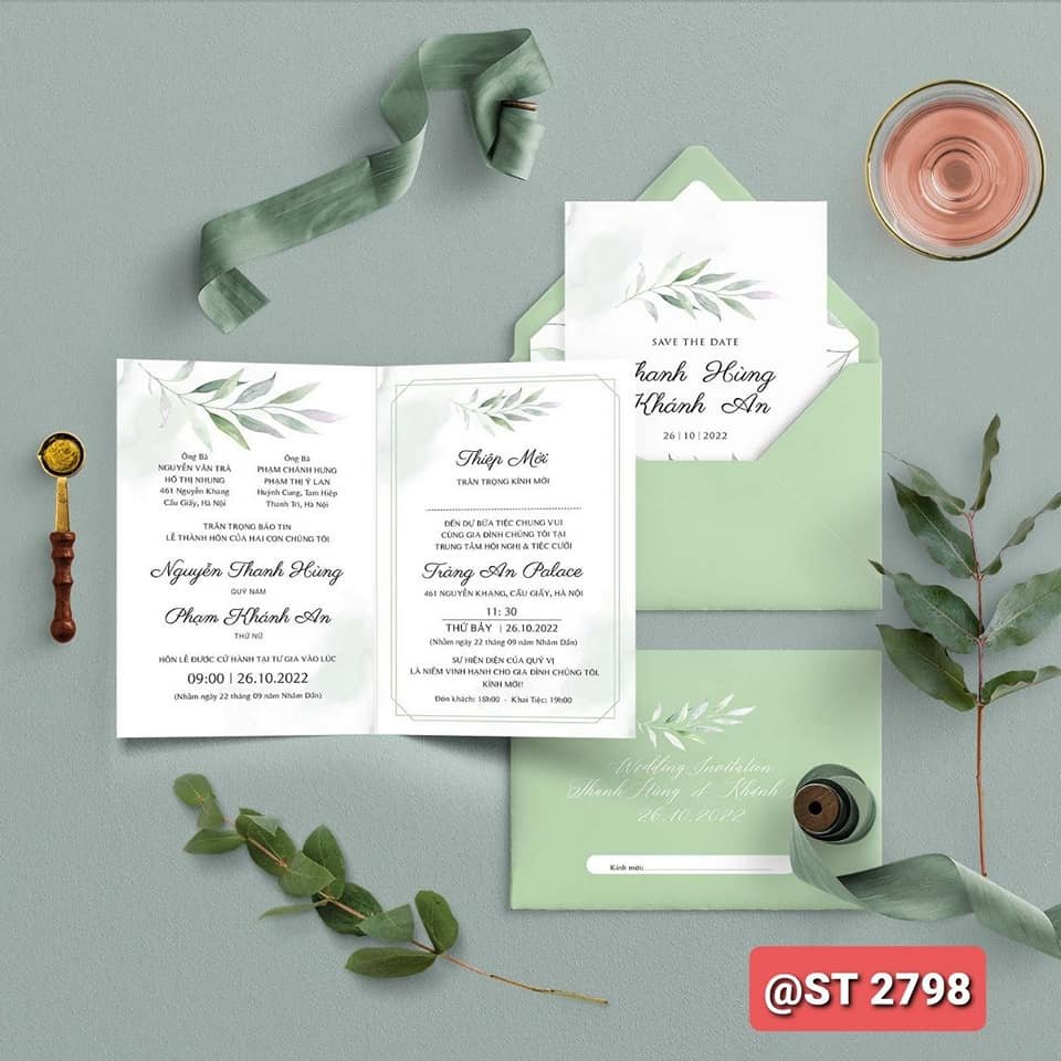 Thiệp cưới 2798