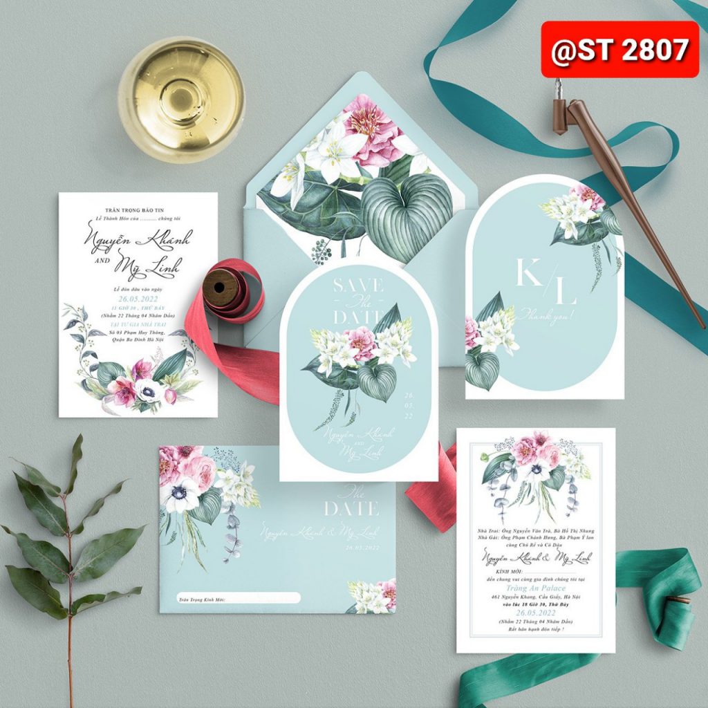 Thiệp cưới 2807