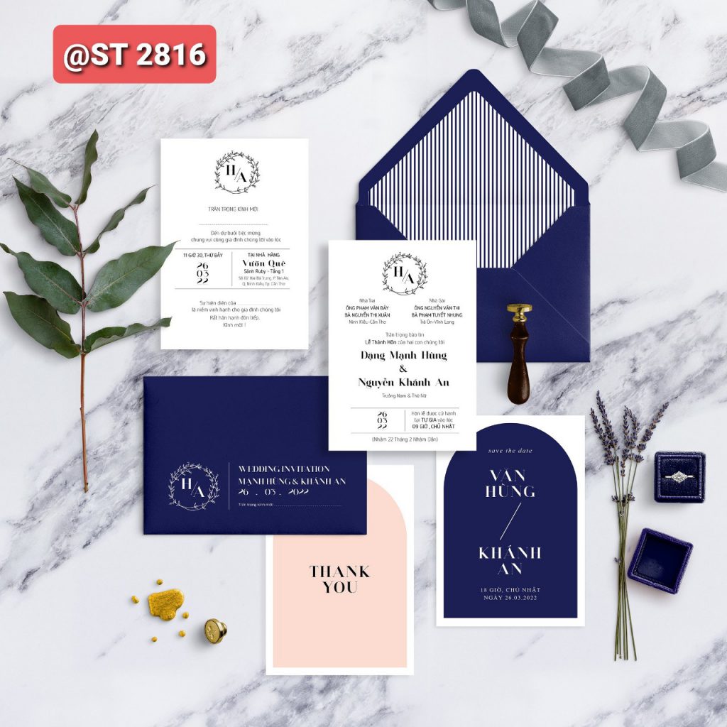 Thiệp cưới 2816