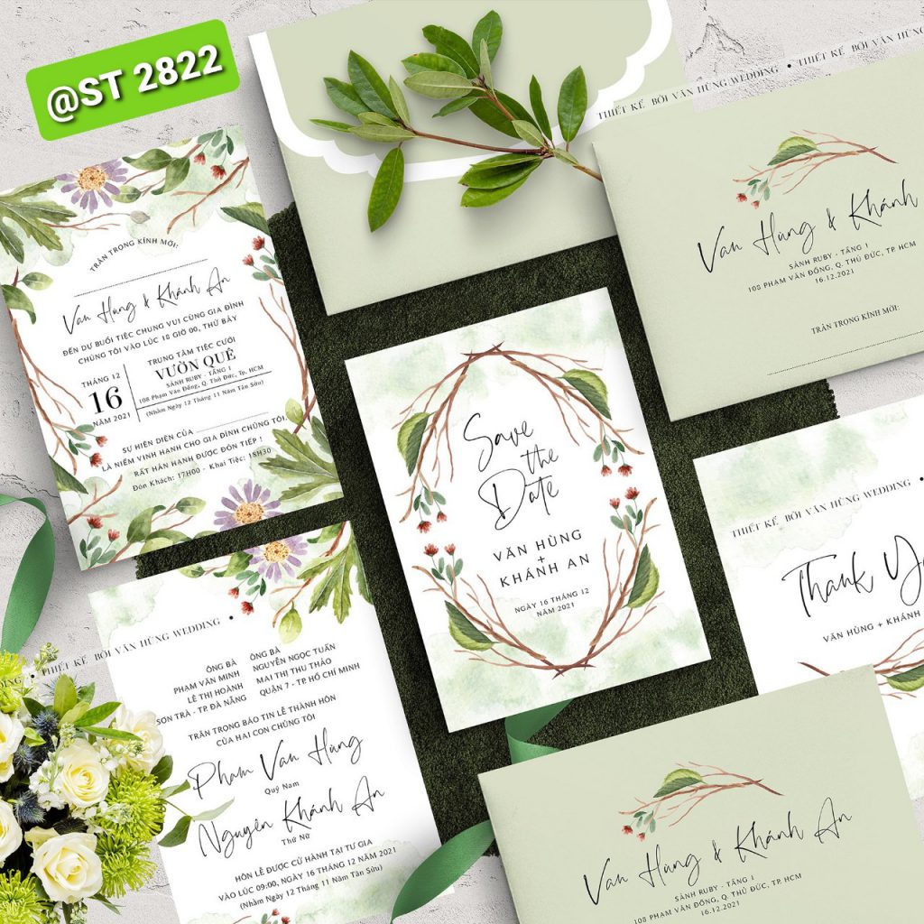 Thiệp cưới 2822