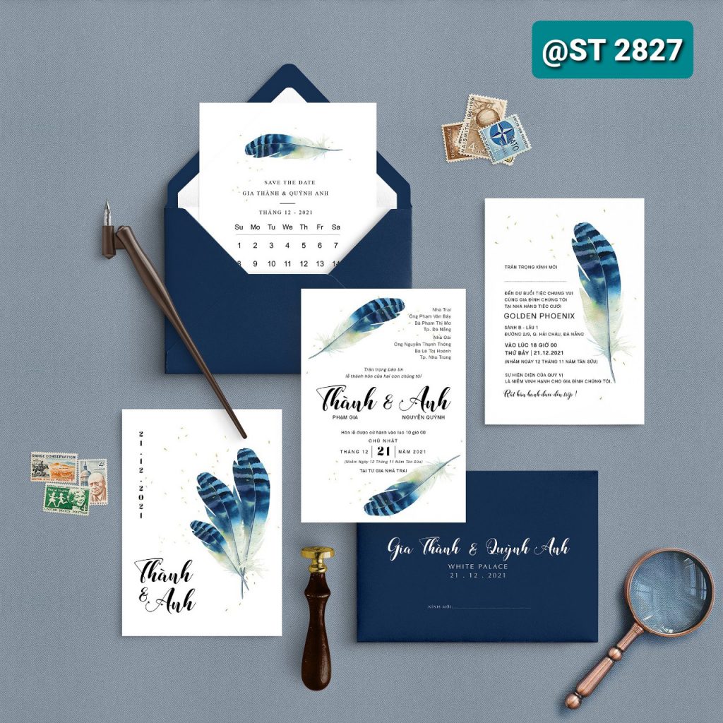 Thiệp cưới 2827