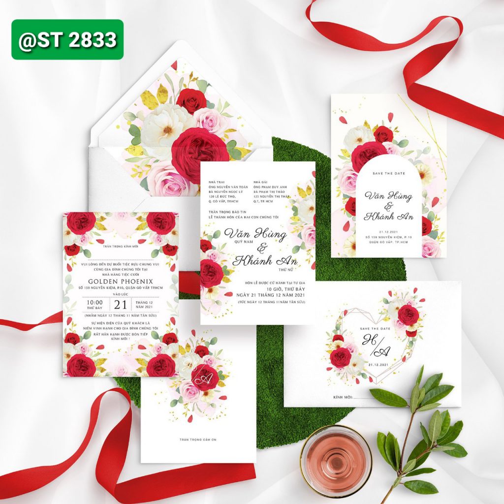 Thiệp cưới 2833