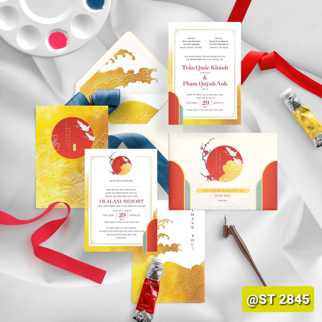 Thiệp cưới 2845