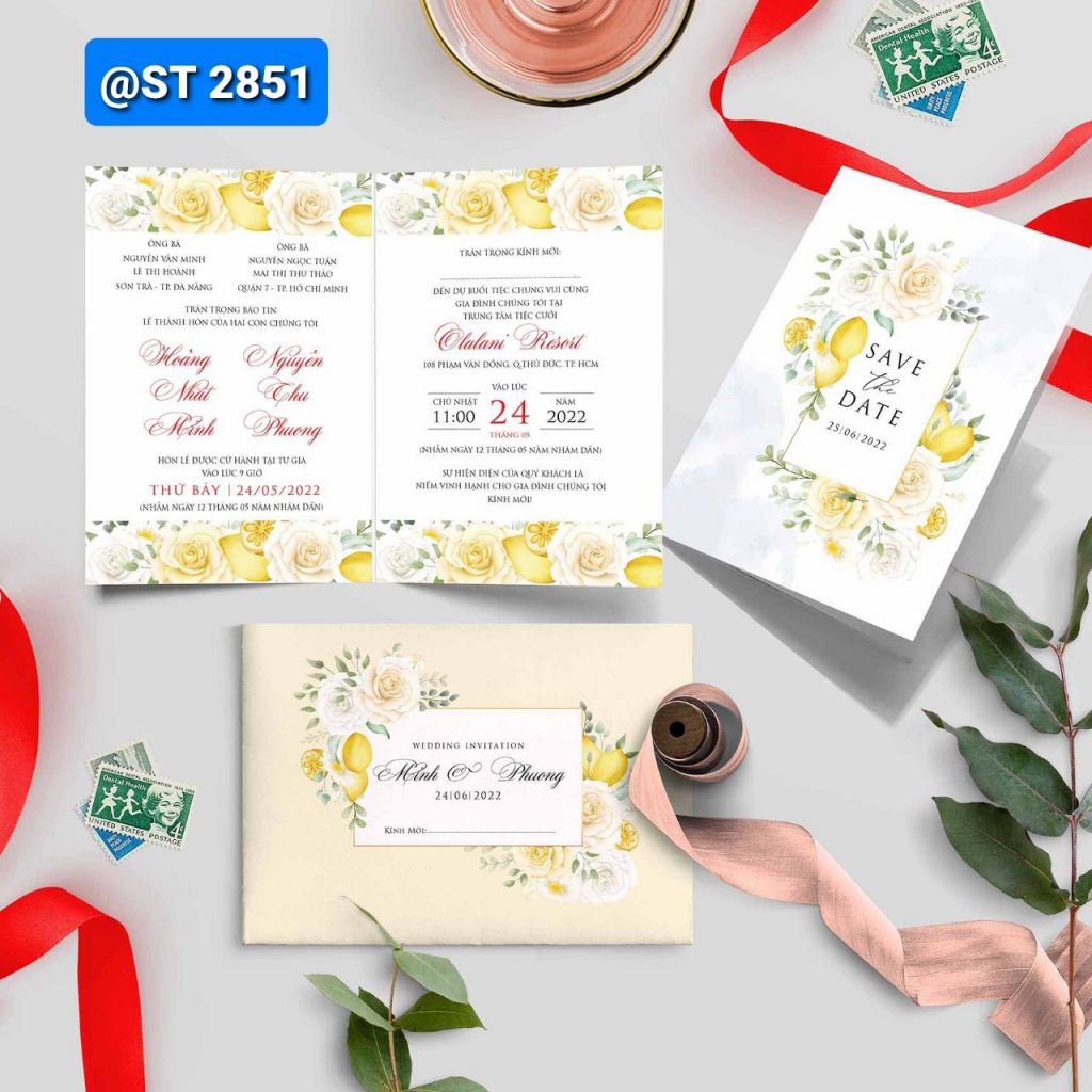 Thiệp cưới 2851