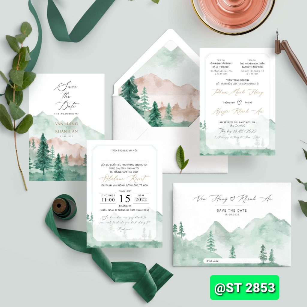 Thiệp cưới 2853