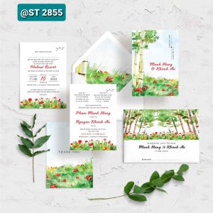 Thiệp cưới 2855