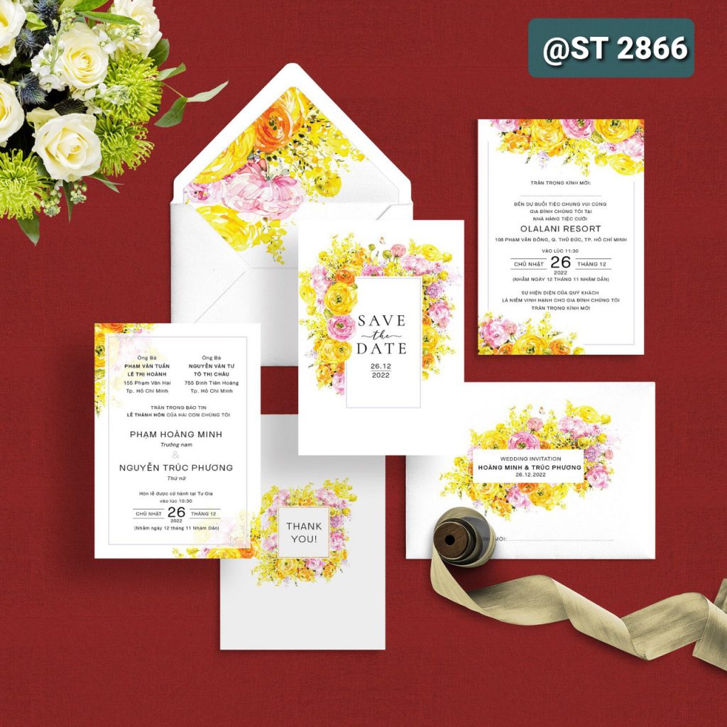 Thiệp cưới 2866