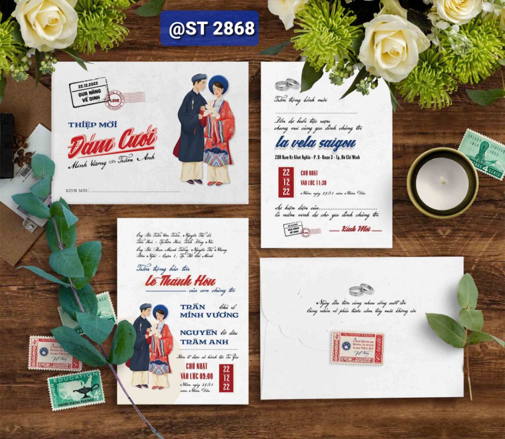 Thiệp cưới 2868