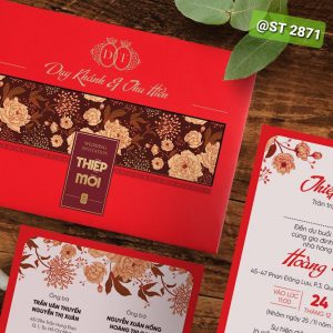 Thiệp cưới 2871