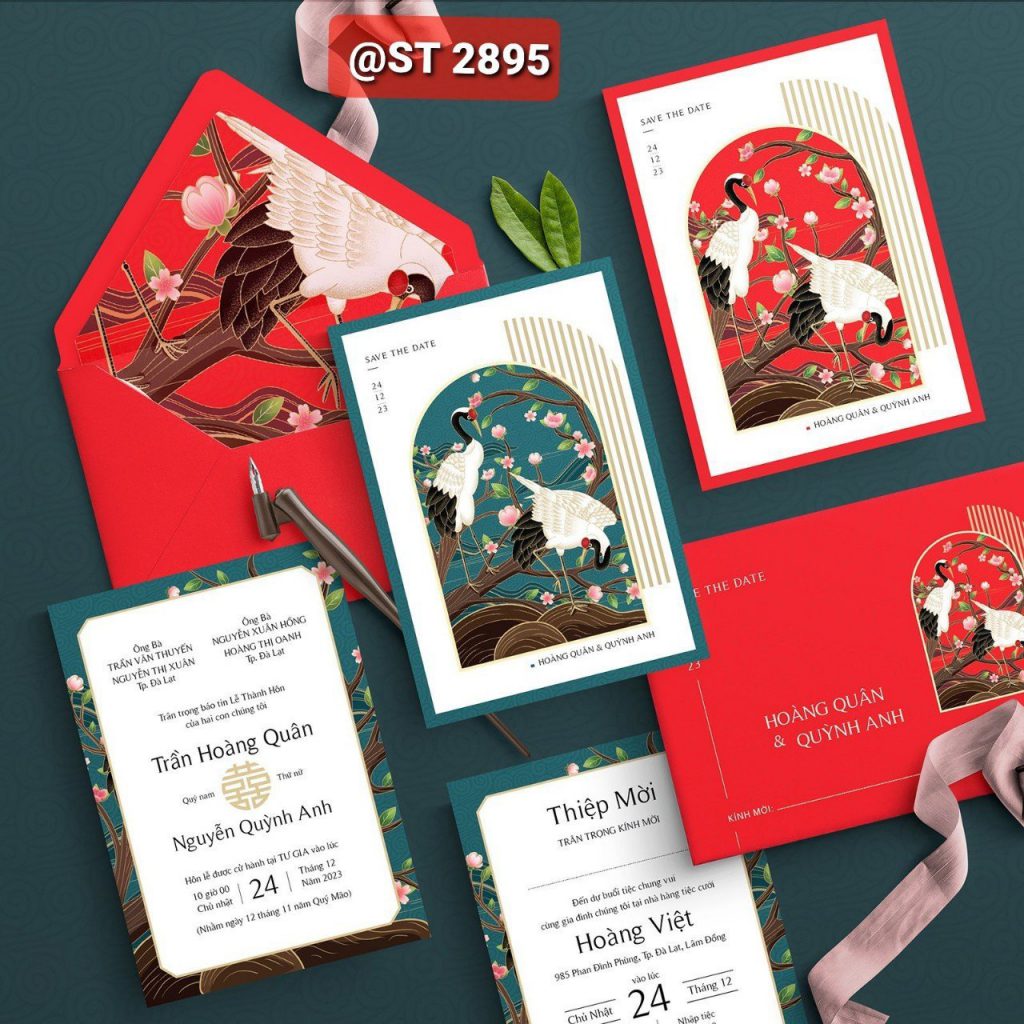Thiệp cưới 2895