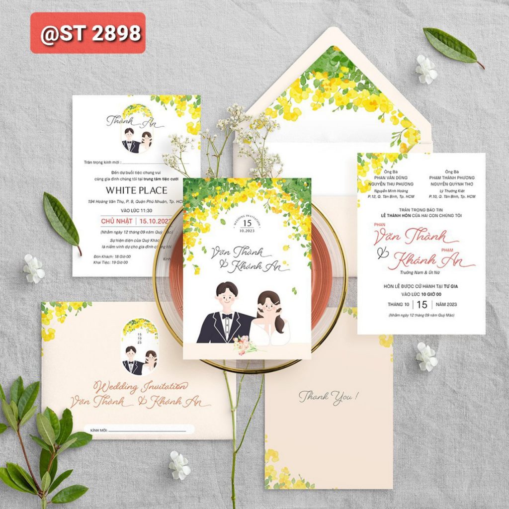 Thiệp cưới 2898