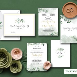 Thiệp cưới TD13090010