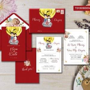 Thiệp cưới TD13090014