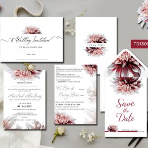 Thiệp cưới TD13090015