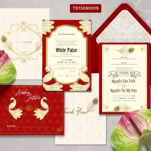 Thiệp cưới TD13090019